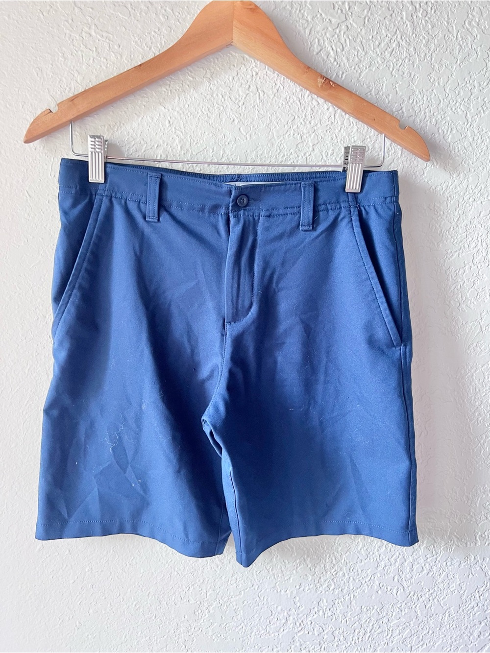 Under Armour Navy Blue Golf Shorts Sz L
